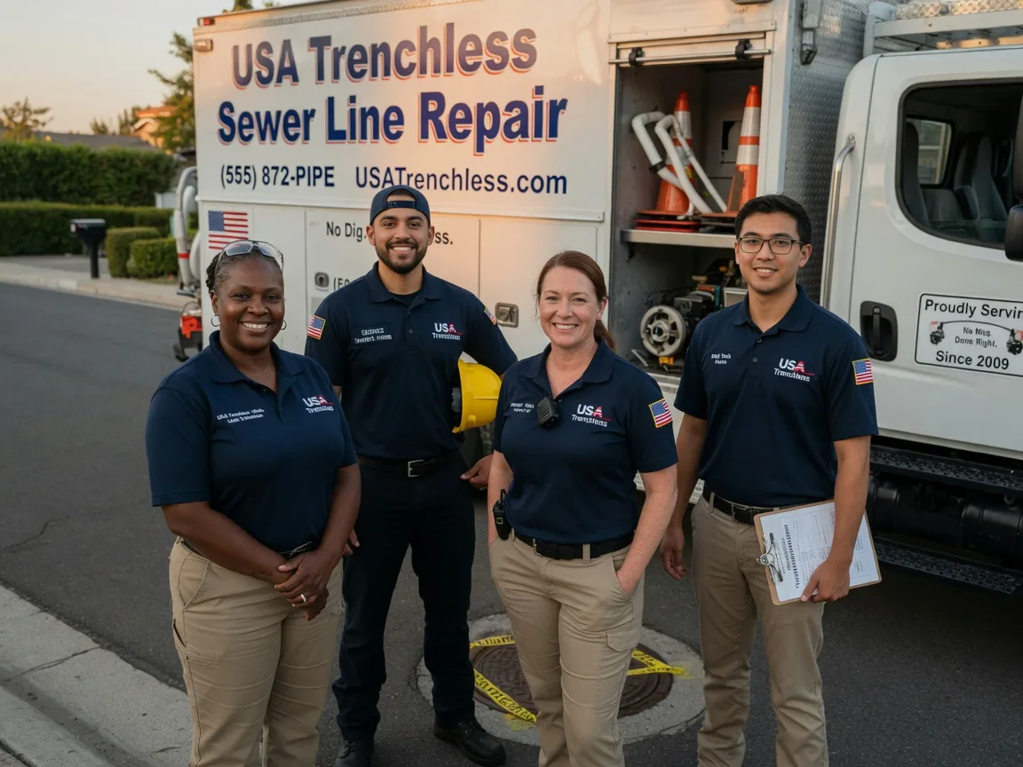 Sewer Line Repair company in Olla, LA